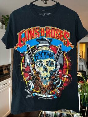 Guns n Roses band tee | Black Graphic Tee